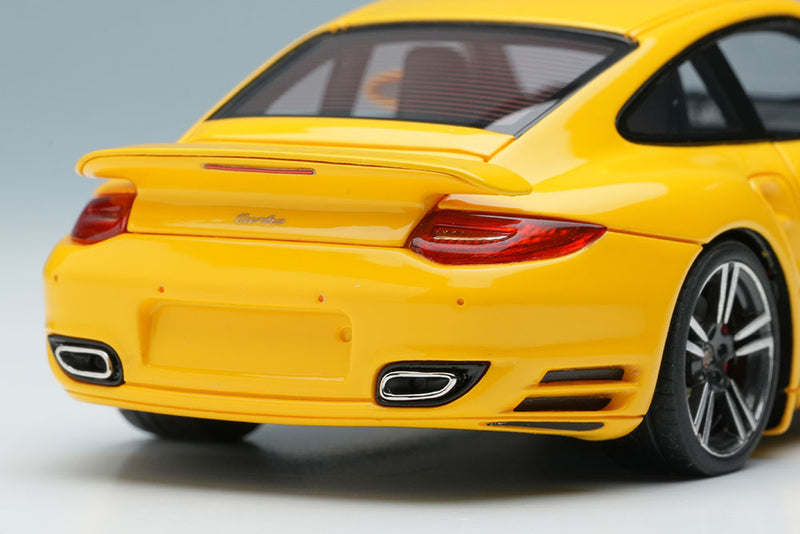 Laden Sie das Bild in Galerie -Viewer, EIDOLON EM619A Porsche 911 (997.2) Turbo 2010 Speed Yellow Limited 50pcs Make Up 1/43 EM619A
