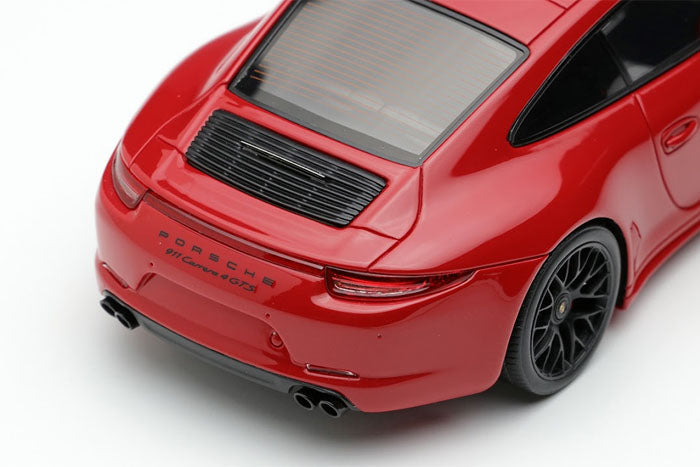 Laden Sie das Bild in Galerie -Viewer, EIDOLON 1/43 EM629F Porsche 911(991) Carrera 4 GTS 2014 Carmine Red Limited 50pcs
