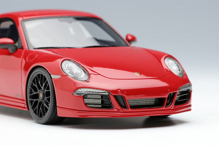 Chargez l&#39;image dans la visionneuse de la galerie, EIDOLON 1/43 EM629F Porsche 911(991) Carrera 4 GTS 2014 Carmine Red Limited 50pcs
