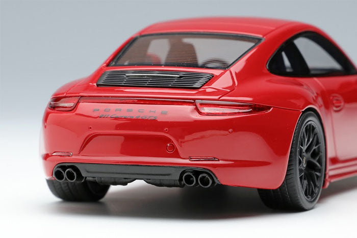 Chargez l&#39;image dans la visionneuse de la galerie, EIDOLON 1/43 EM629F Porsche 911(991) Carrera 4 GTS 2014 Carmine Red Limited 50pcs
