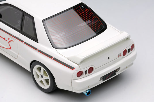 EIDOLON EM644B Mine's Skyline GT-R (BNR32) N1 White (5 Spoke Wheel) Limited 80pcs Make Up 1/43 EM644B