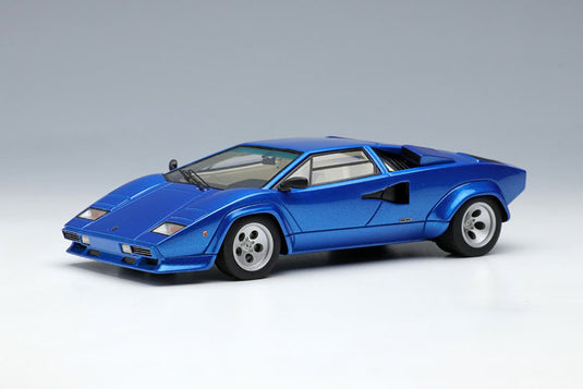 EIDOLON EM651A Lamborghini Countach LP5000S 1982 Metallic Blue Make Up 1/43 EM651A