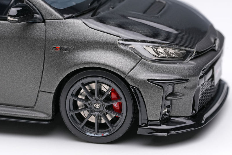 Cargue la imagen en el visor de la galería, Pre-order EIDOLON 1/43 EM656A Toyota GRMN Yaris Circuit Package 2022 Matte Steel
