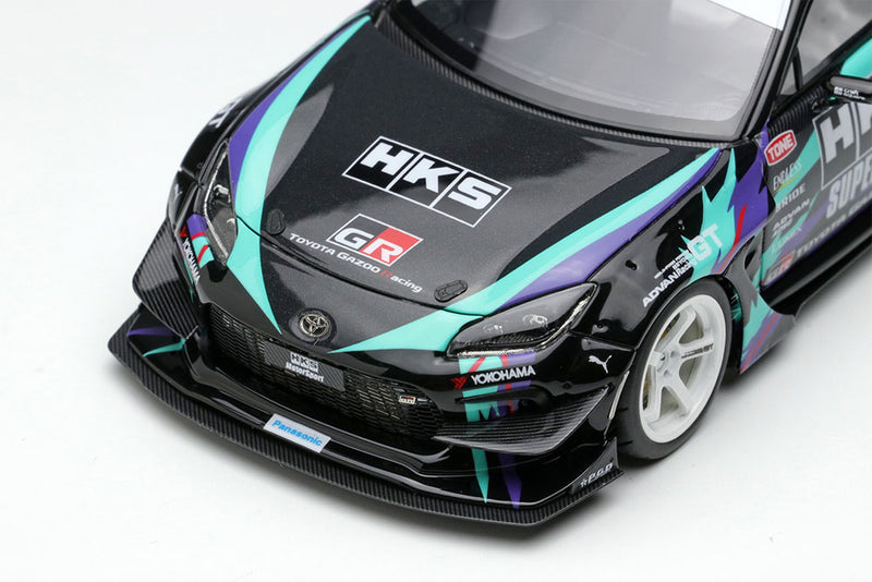 Laden Sie das Bild in Galerie -Viewer, EIDOLON EM665 HKS Racing Performer GR86 Limited 180pcs Make Up 1/43 EM665
