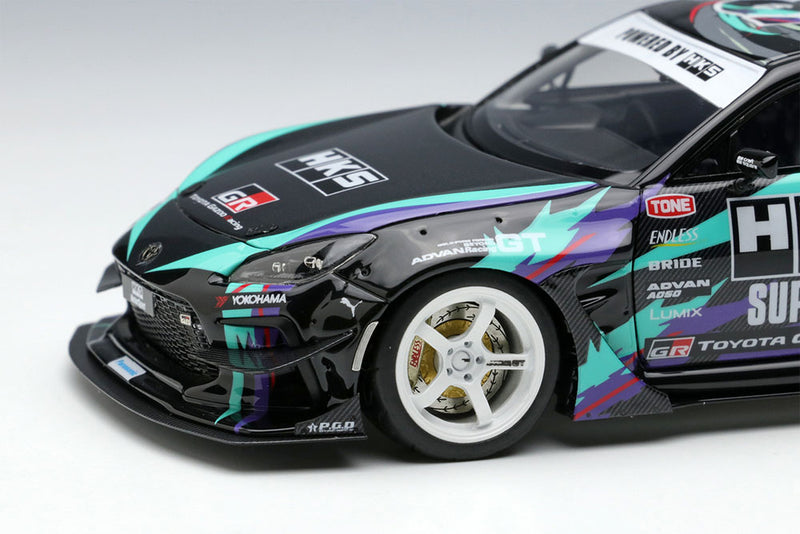 Laden Sie das Bild in Galerie -Viewer, EIDOLON EM665 HKS Racing Performer GR86 Limited 180pcs Make Up 1/43 EM665
