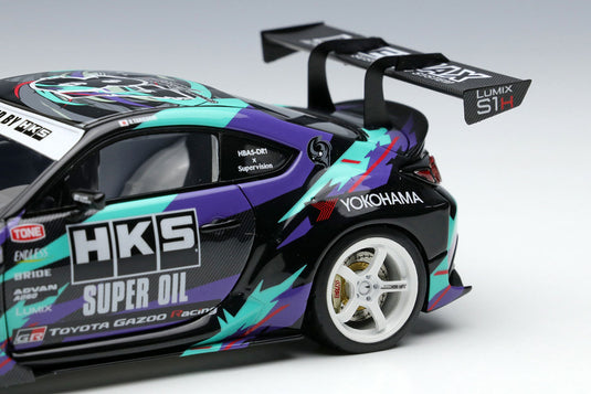 EIDOLON EM665 HKS Racing Performer GR86 Limited 180pcs Make Up 1/43 EM665
