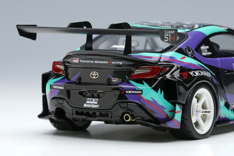 Laden Sie das Bild in Galerie -Viewer, EIDOLON EM665 HKS Racing Performer GR86 Limited 180pcs Make Up 1/43 EM665
