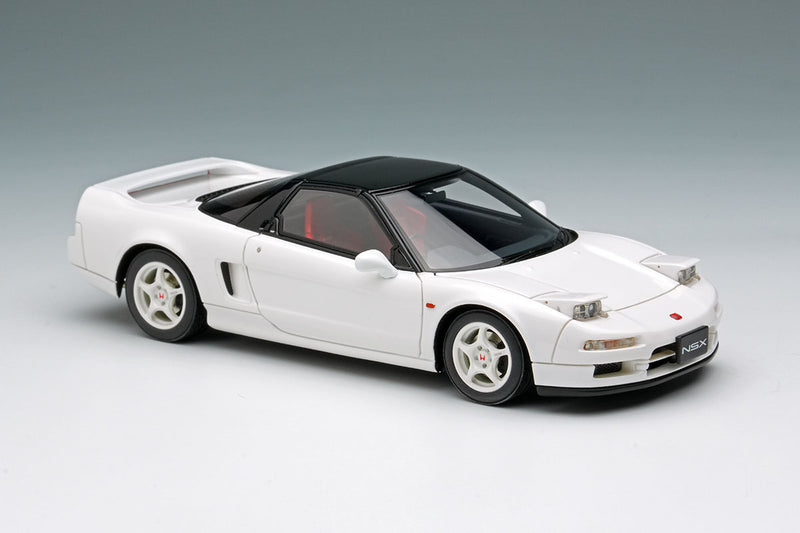 Laden Sie das Bild in Galerie -Viewer, EIDOLON EM666F Honda NSX-R (NA1) 1992 (Head Lamp Open) Gramprix White Limited 50pcs Make Up 1/43 EM666F
