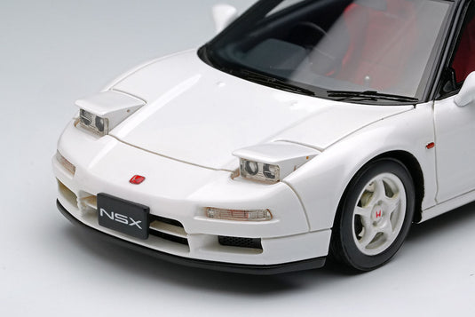 EIDOLON EM666F Honda NSX-R (NA1) 1992 (Head Lamp Open) Gramprix White Limited 50pcs Make Up 1/43 EM666F