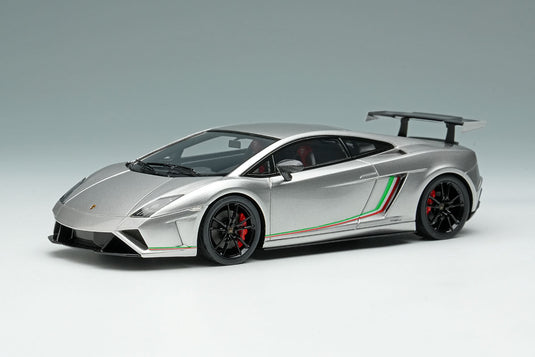EIDOLON EM670A Lamborghini Gallardo LP570-4 Squadra Corse 2014 Grigio Thalasso Limited 100pcs Make Up 1/43 EM670A