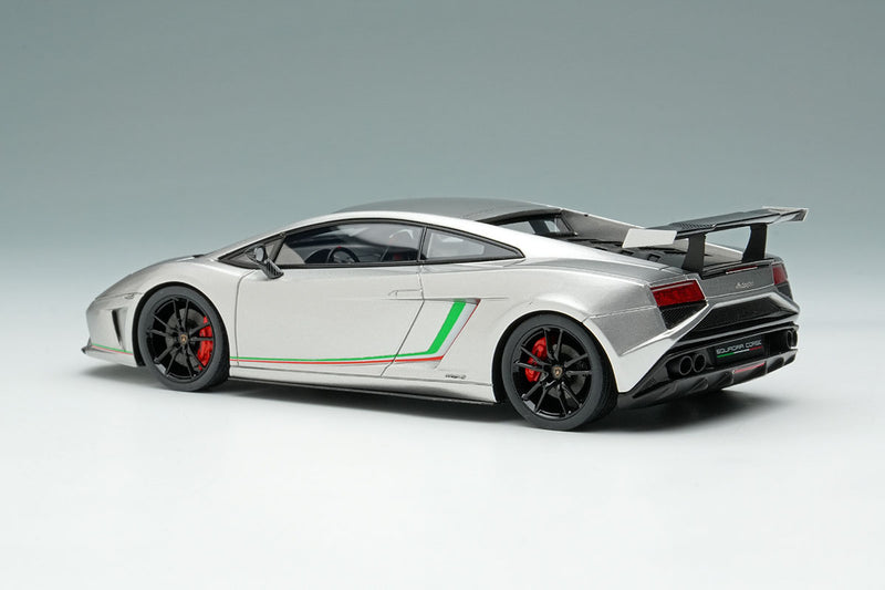 Laden Sie das Bild in Galerie -Viewer, EIDOLON EM670A Lamborghini Gallardo LP570-4 Squadra Corse 2014 Grigio Thalasso Limited 100pcs Make Up 1/43 EM670A
