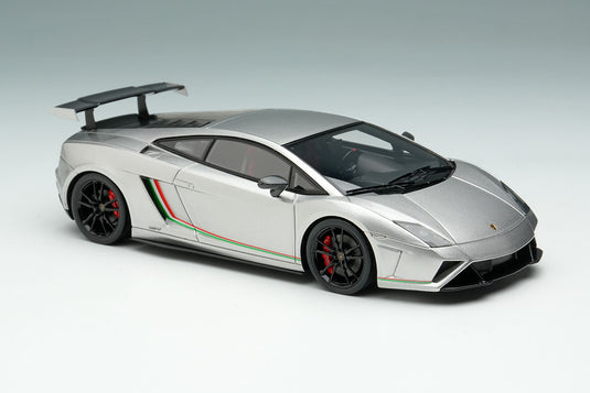 EIDOLON EM670A Lamborghini Gallardo LP570-4 Squadra Corse 2014 Grigio Thalasso Limited 100pcs Make Up 1/43 EM670A