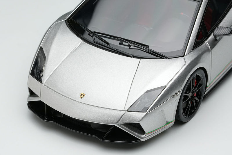 Laden Sie das Bild in Galerie -Viewer, EIDOLON EM670A Lamborghini Gallardo LP570-4 Squadra Corse 2014 Grigio Thalasso Limited 100pcs Make Up 1/43 EM670A
