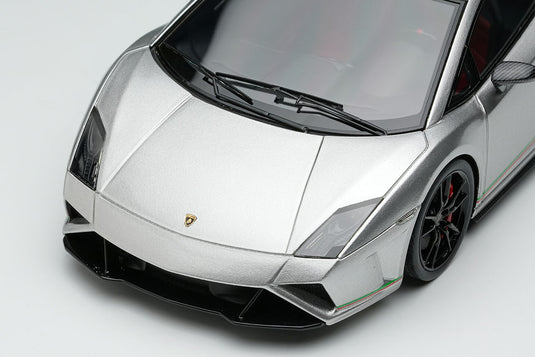 EIDOLON EM670A Lamborghini Gallardo LP570-4 Squadra Corse 2014 Grigio Thalasso Limited 100pcs Make Up 1/43 EM670A
