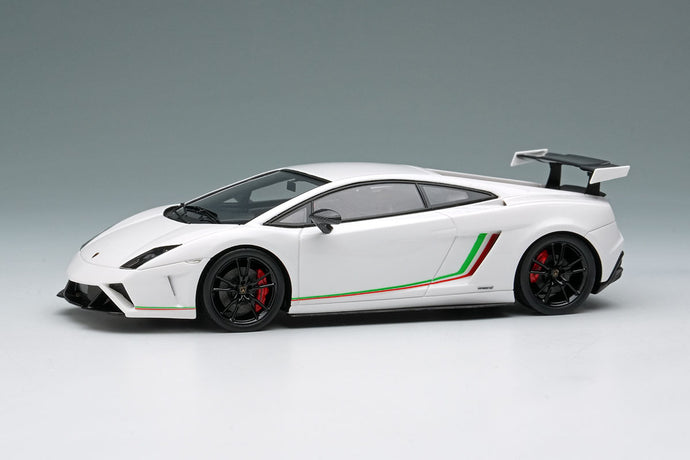 EIDOLON EM670C Lamborghini Gallardo LP570-4 Squadra Corse 2014 Bianco Monocerus Limited 80pcs Make Up 1/43 EM670C