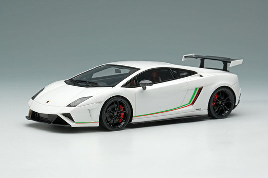 EIDOLON EM670C Lamborghini Gallardo LP570-4 Squadra Corse 2014 Bianco Monocerus Limited 80pcs Make Up 1/43 EM670C