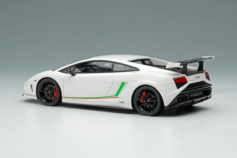 Laden Sie das Bild in Galerie -Viewer, EIDOLON EM670C Lamborghini Gallardo LP570-4 Squadra Corse 2014 Bianco Monocerus Limited 80pcs Make Up 1/43 EM670C
