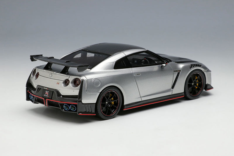 Cargue la imagen en el visor de la galería, EIDOLON 1/43 EM709C NISSAN GT-R NISMO Special edition 2024 Ultimate Metal Silver
