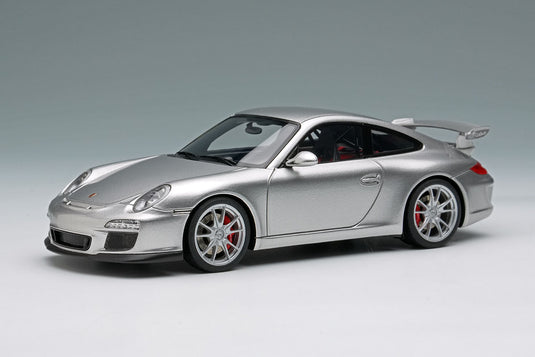 EIDOLON EM721E Porsche 911 (997.2) GT3 Clubsport 2010 GT Silver Limited 60pcs Make Up 1/43 EM721E