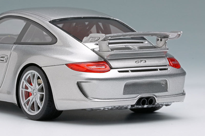 Laden Sie das Bild in Galerie -Viewer, EIDOLON EM721E Porsche 911 (997.2) GT3 Clubsport 2010 GT Silver Limited 60pcs Make Up 1/43 EM721E
