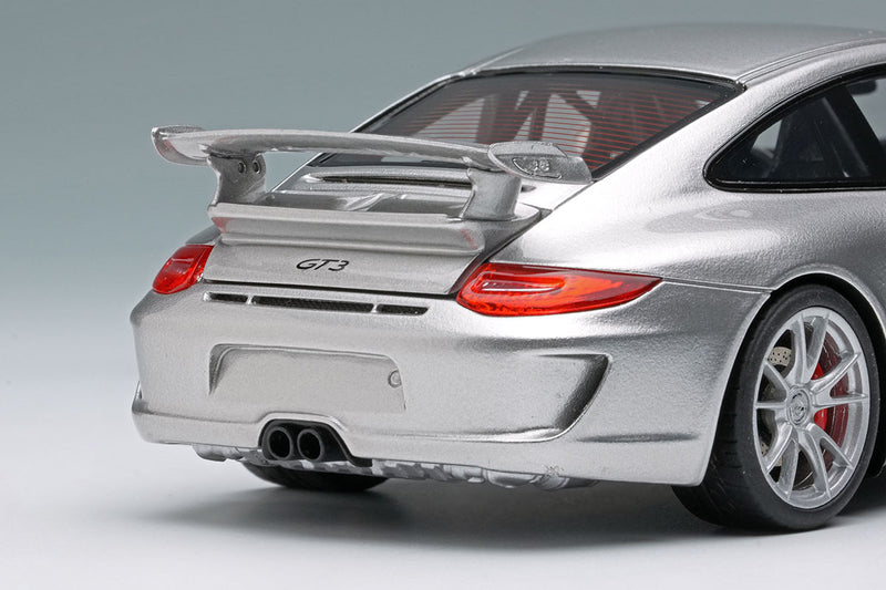 Laden Sie das Bild in Galerie -Viewer, EIDOLON EM721E Porsche 911 (997.2) GT3 Clubsport 2010 GT Silver Limited 60pcs Make Up 1/43 EM721E
