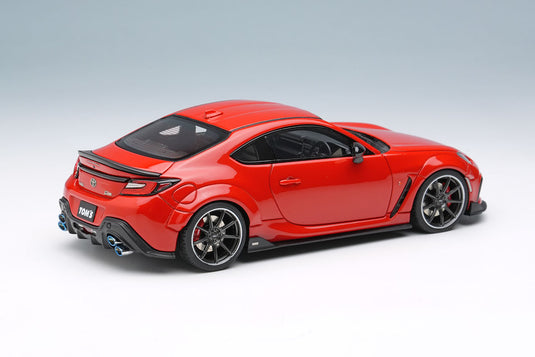 EIDOLON EM725F TOM'S GR86 Wide Body 2022 Spark Red Limited 50pcs Make Up 1/43 EM725F