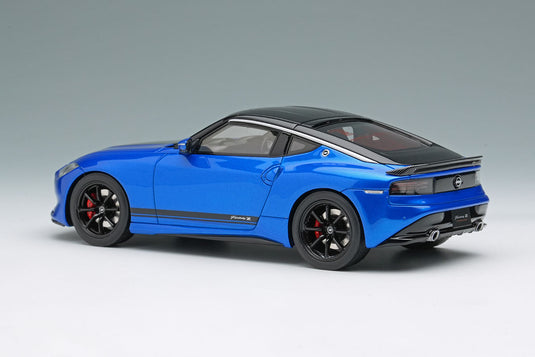 EIDOLON EM735C Nissan Fairlady Z Customized Edition 2024 Seiran Blue Limited 50pcs Make Up 1/43 EM735C