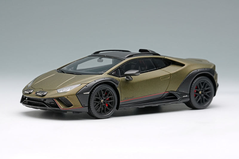 Laden Sie das Bild in Galerie -Viewer, EIDOLON EM738A Lamborghini Huracan Sterrato 2024 Verde Gea Limited 120pcs Make Up 1/43 EM738A
