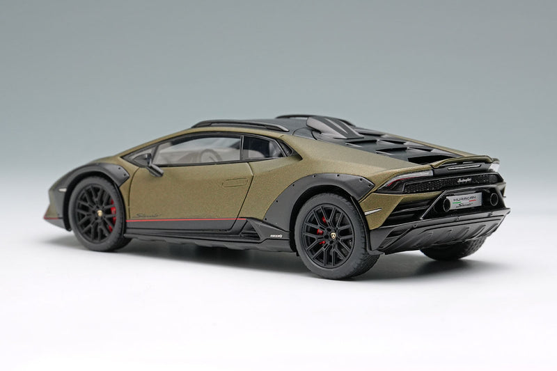 Laden Sie das Bild in Galerie -Viewer, EIDOLON EM738A Lamborghini Huracan Sterrato 2024 Verde Gea Limited 120pcs Make Up 1/43 EM738A
