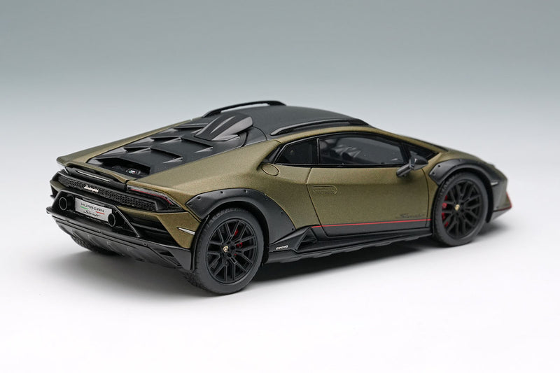 Laden Sie das Bild in Galerie -Viewer, EIDOLON EM738A Lamborghini Huracan Sterrato 2024 Verde Gea Limited 120pcs Make Up 1/43 EM738A
