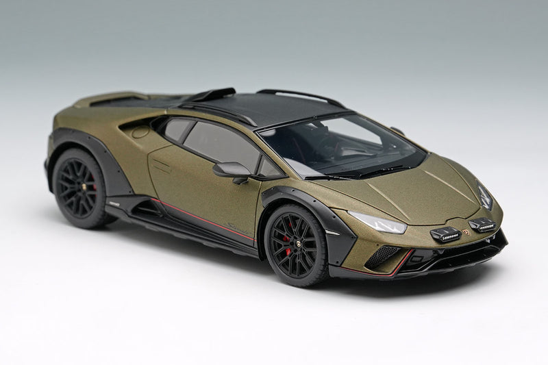 Laden Sie das Bild in Galerie -Viewer, EIDOLON EM738A Lamborghini Huracan Sterrato 2024 Verde Gea Limited 120pcs Make Up 1/43 EM738A
