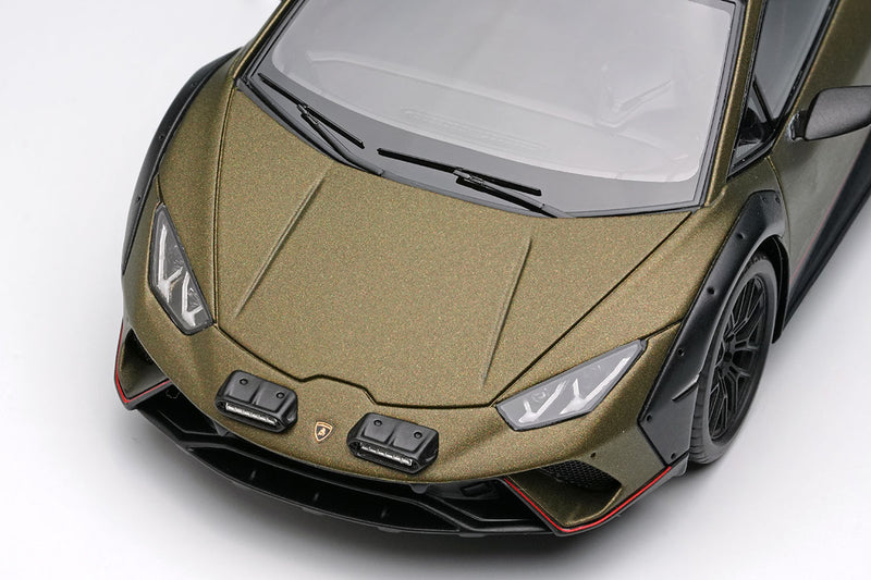 Laden Sie das Bild in Galerie -Viewer, EIDOLON EM738A Lamborghini Huracan Sterrato 2024 Verde Gea Limited 120pcs Make Up 1/43 EM738A
