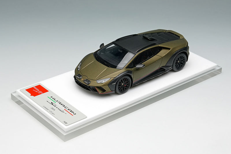 Laden Sie das Bild in Galerie -Viewer, EIDOLON EM738A Lamborghini Huracan Sterrato 2024 Verde Gea Limited 120pcs Make Up 1/43 EM738A
