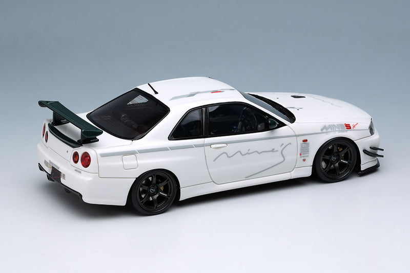 Cargue la imagen en el visor de la galería, Pre-order EIDOLON 1/43 EM760 Mine&#39;s Skyline GT-R (BNR34) V-spec N1 Tokyo Auto Salon 2024 Limited 120pcs
