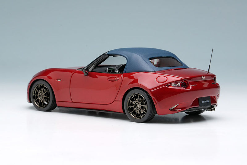 Load image into Gallery viewer, Pre-order EIDOLON 1/43 EM764C Mazda Roadster (ND) 990S 2022 Soul Red Crystal Metallic
