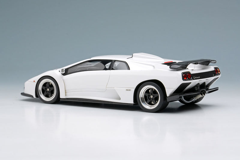 Chargez l&#39;image dans la visionneuse de la galerie, EIDOLON EM782B Lamborghini Diablo GT 1999 White Make Up 1/43 EM782B

