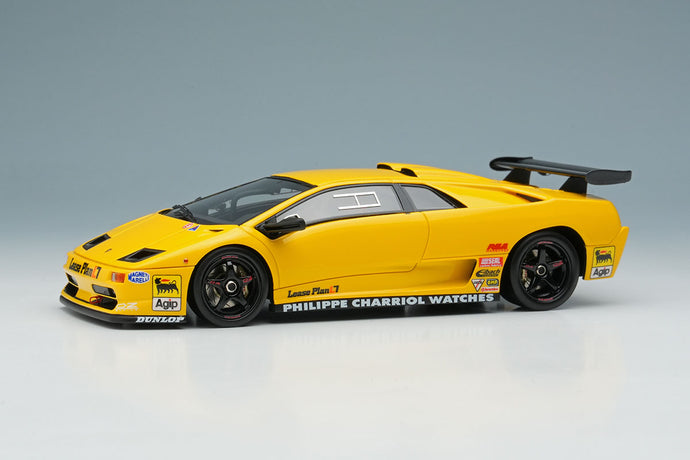 EIDOLON EM785C Lamborghini Diablo SVR Racing 1996 Yellow Limited 80pcs Make Up 1/43 EM785C