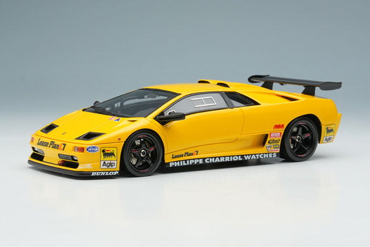 EIDOLON EM785C Lamborghini Diablo SVR Racing 1996 Yellow Limited 80pcs Make Up 1/43 EM785C