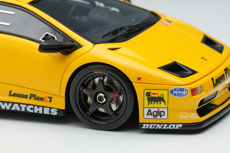 Laden Sie das Bild in Galerie -Viewer, EIDOLON EM785C Lamborghini Diablo SVR Racing 1996 Yellow Limited 80pcs Make Up 1/43 EM785C
