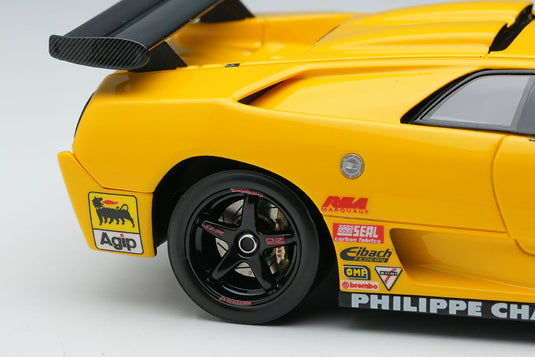 EIDOLON EM785C Lamborghini Diablo SVR Racing 1996 Yellow Limited 80pcs Make Up 1/43 EM785C