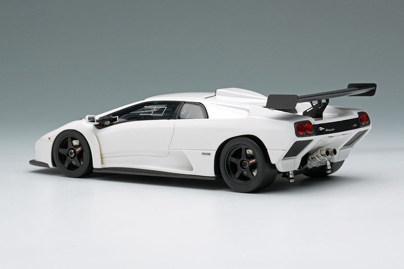 Laden Sie das Bild in Galerie -Viewer, EIDOLON EM786B Lamborghini Diablo GTR 1999 White Make Up 1/43 EM786B
