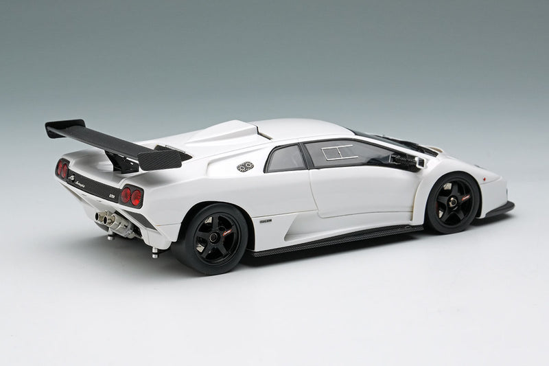 Laden Sie das Bild in Galerie -Viewer, EIDOLON EM786B Lamborghini Diablo GTR 1999 White Make Up 1/43 EM786B
