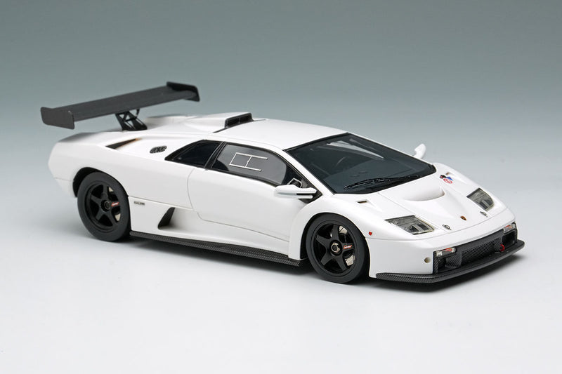 Laden Sie das Bild in Galerie -Viewer, EIDOLON EM786B Lamborghini Diablo GTR 1999 White Make Up 1/43 EM786B
