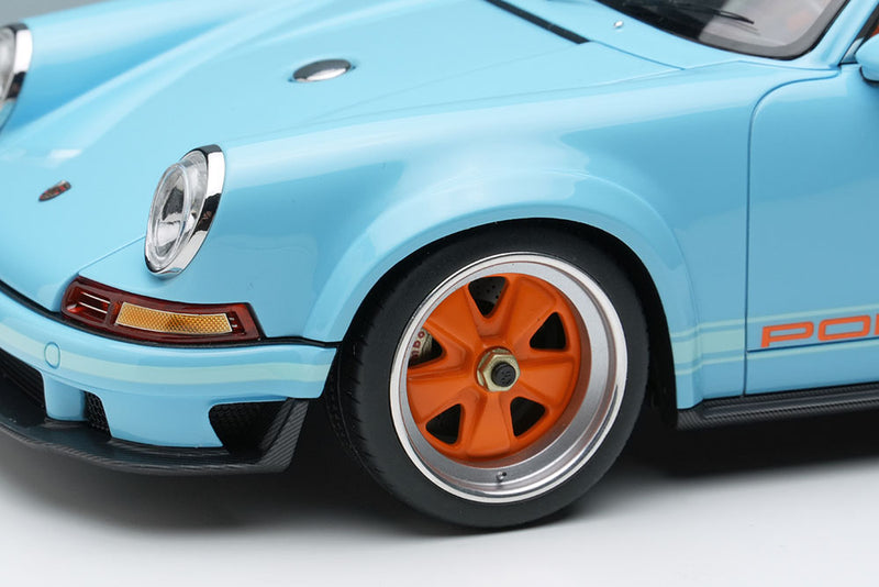 Carica immagine in Galleria Viewer, Pre-Order EIDOLON EML018L 1/18 Singer 911 DLS 2022 Gulf Blue Limited 120pcs
