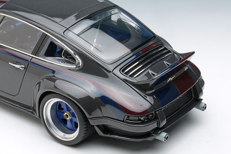 Load image into Gallery viewer, Pre-Order EIDOLON EML018N 1/18 Singer 911 DLS 2022 Visible Carbon / Stripe Limited 100pcs
