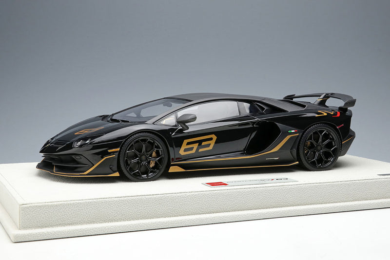 Cargue la imagen en el visor de la galería, EIDOLON EML027H 1/18 Lamborghini Aventador SVJ 63 2018 Black Limited 63pcs
