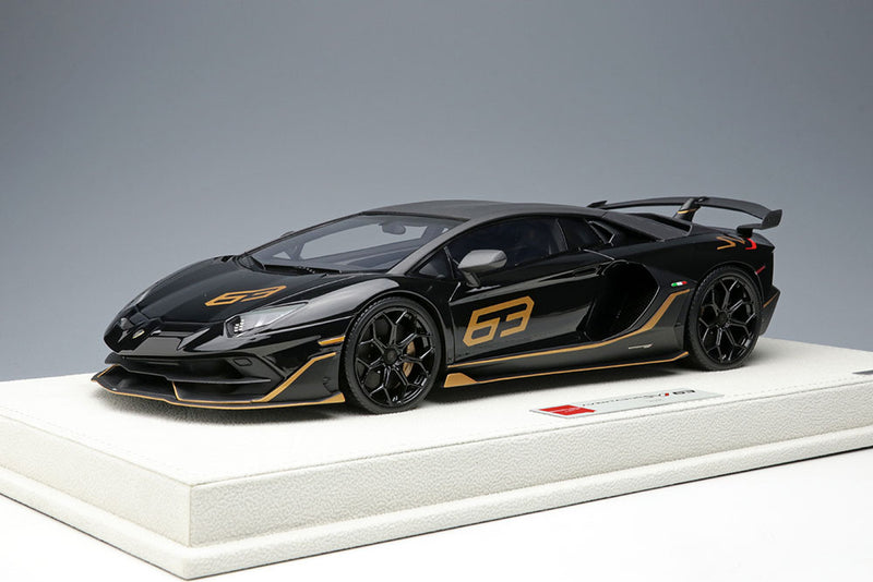 Cargue la imagen en el visor de la galería, EIDOLON EML027H 1/18 Lamborghini Aventador SVJ 63 2018 Black Limited 63pcs
