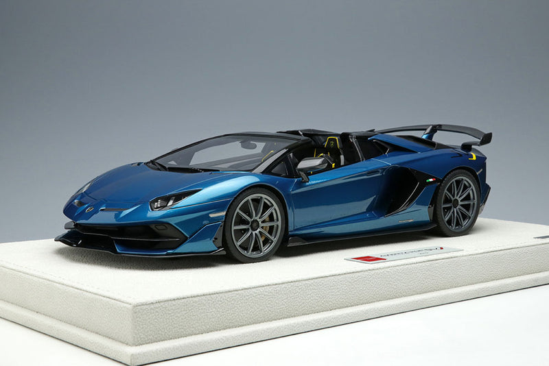 Cargue la imagen en el visor de la galería, EIDOLON EML028B 1/18 Lamborghini Aventador SVJ Roadster 2019 Verde Artemis Limited 60pcs
