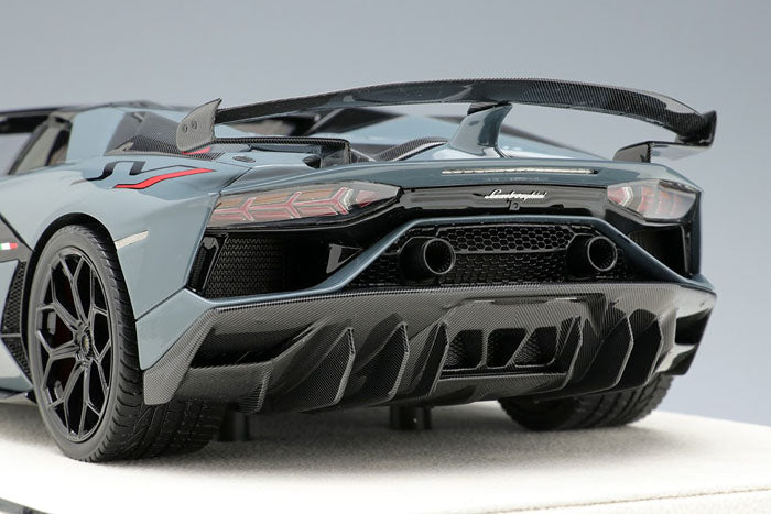 Laden Sie das Bild in Galerie -Viewer, EIDOLON EML029E 1/18 Lamborghini Aventador SVJ Roadster 2019 (Leirion wheel) Grigio Telesto Limited 30pcs Make Up 1/18 EML029E
