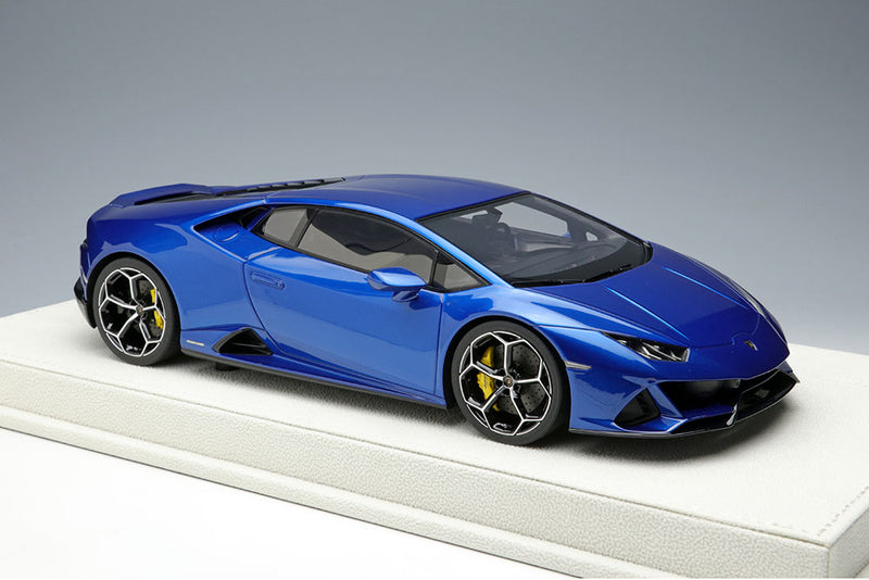 Chargez l&#39;image dans la visionneuse de la galerie, EIDOLON EML031B 1/18 Lamborghini Huracan Evo 2019 Blu Nethans Limited 60pcs
